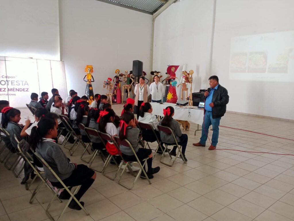 Ayuntamiento de San Andrés Calpan realiza plática “Educación Ambiental” en colaboración con la SMADSOT