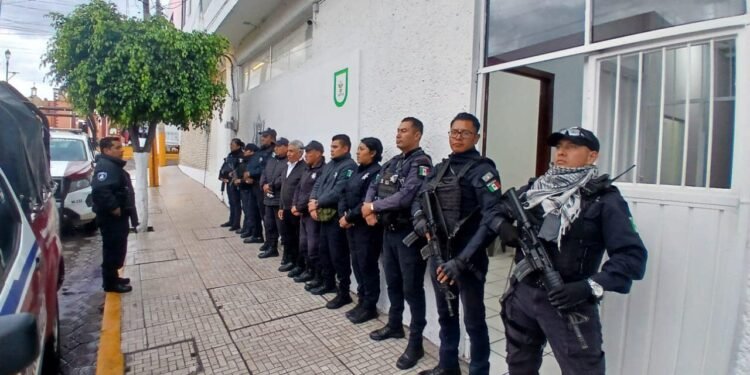 Inicia el Operativo Mando Coordinado en San Miguel Xoxtla