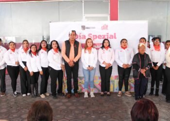 SMDIF Huejotzingo celebra el "Día Spezia Naranja" contra la violencia de género