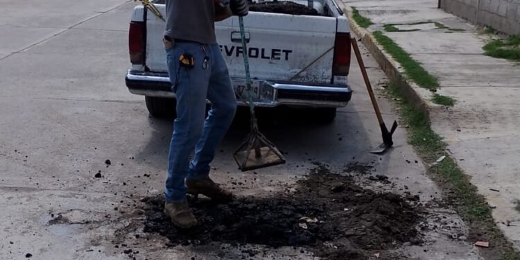 Vialidades de San Miguel Xoxtla tras el bacheo realizado por el Ayuntamiento