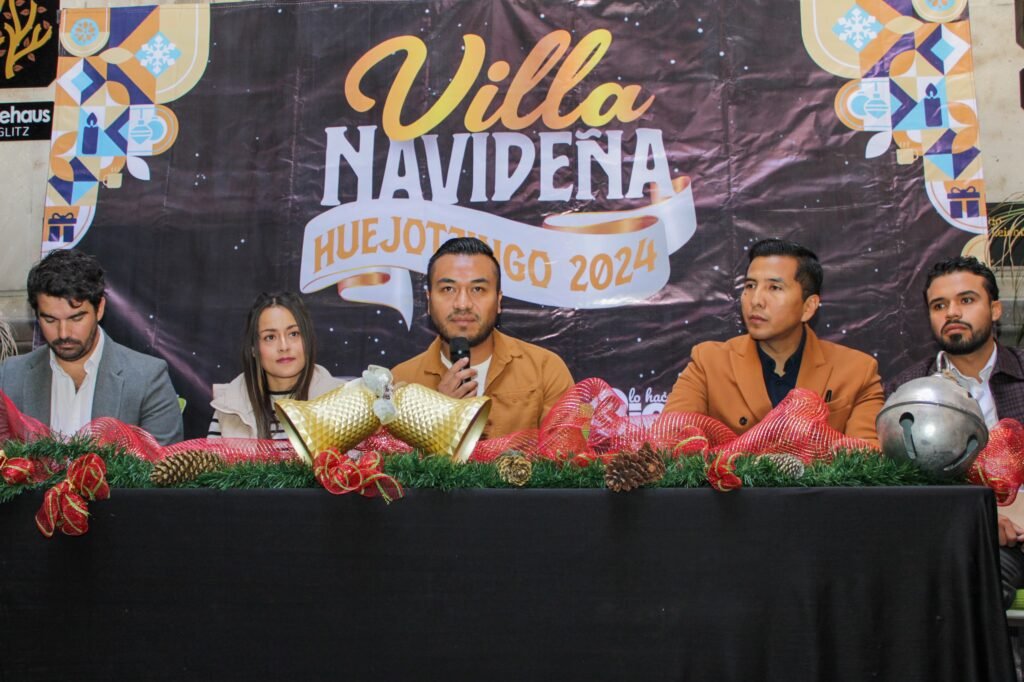 Huejotzingo presenta la "Villa Navideña 2024"