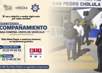 SSC Cholula brinda apoyo en compraventas de vehículos para evitar fraudes