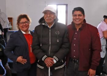 Omar Muñoz visita la Estancia de Día de Chautenco