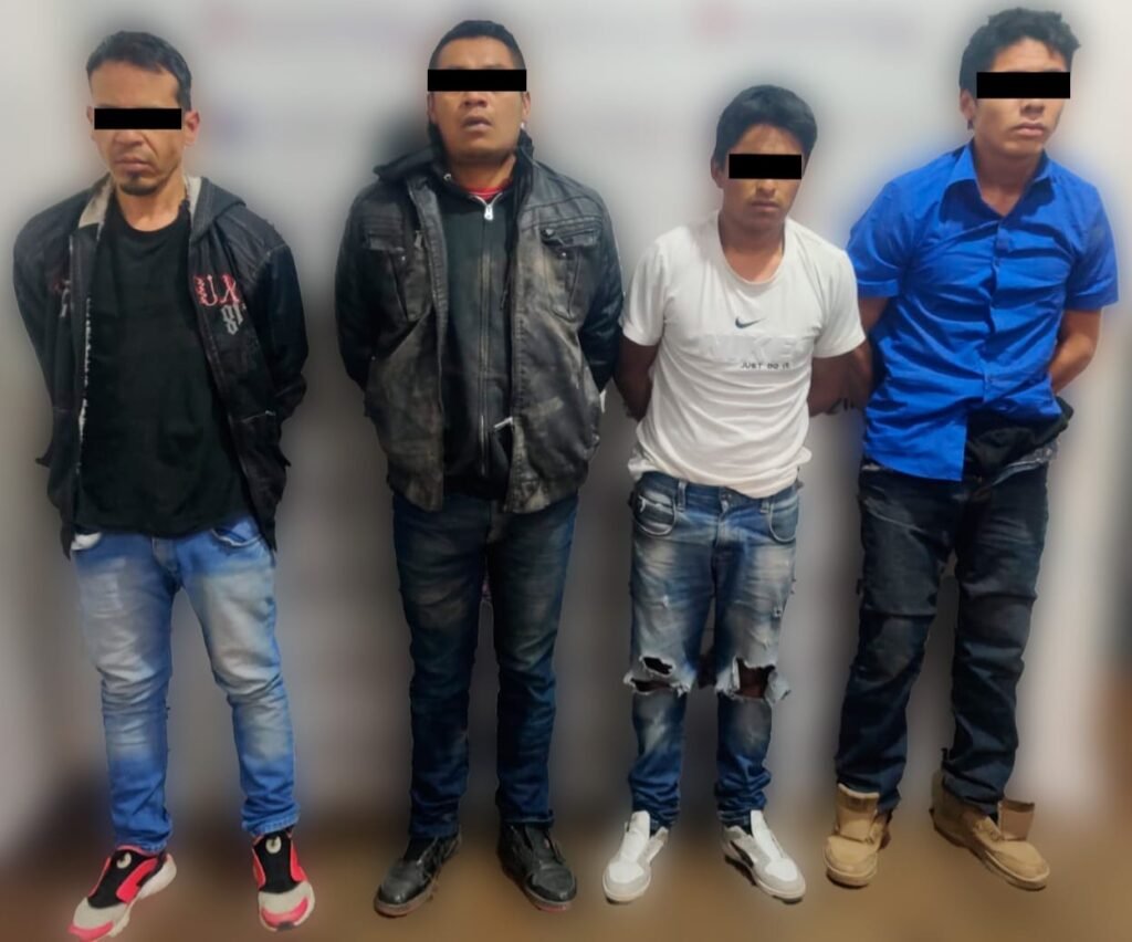 Operativo en Huejotzingo: Detienen a Cuatro y Liberan a una Mujer