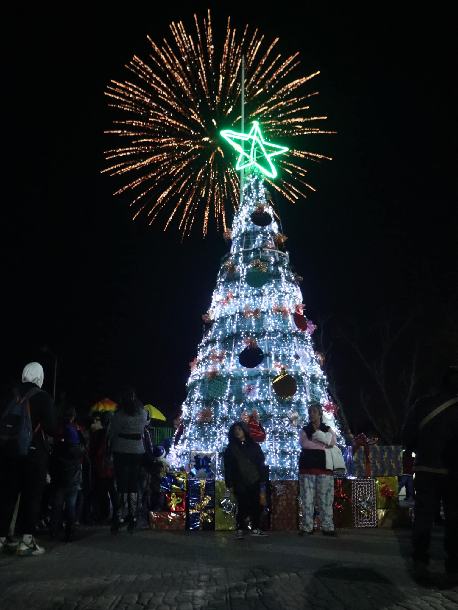 El Encendido del Árbol Navideño Iluminó Chiautzingo con Alegría y Unión