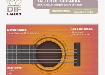 DIF Calpan abre inscripciones para Taller de Guitarra