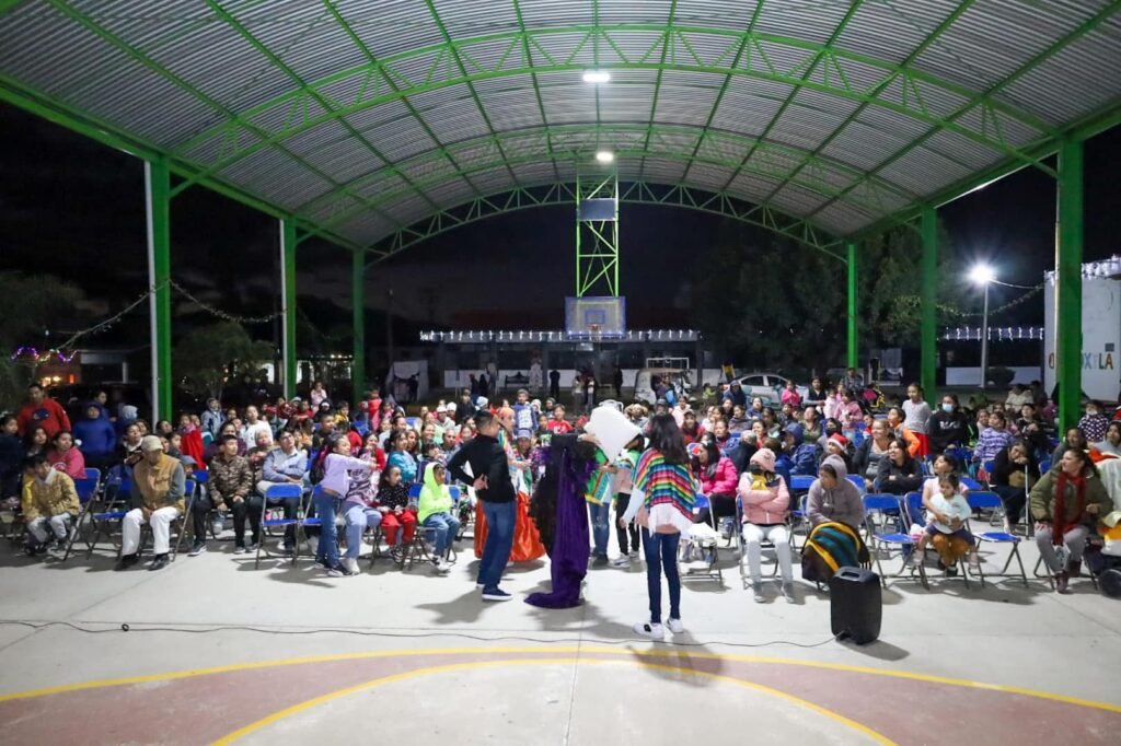 Posadas Navideñas Iniciadas en Ometoxtla por el Ayuntamiento de Juan C. Bonilla