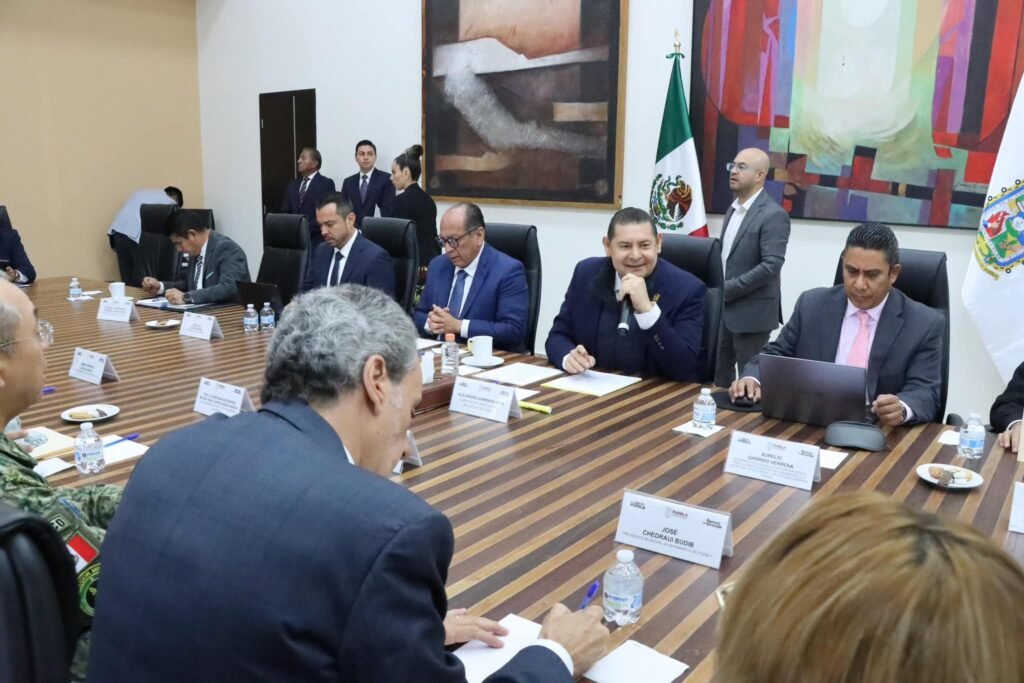 Puebla refuerza seguridad con coordinación interinstitucional