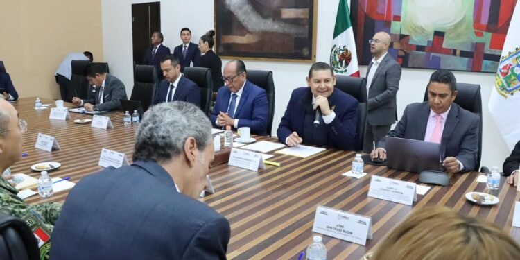 Puebla refuerza seguridad con coordinación interinstitucional