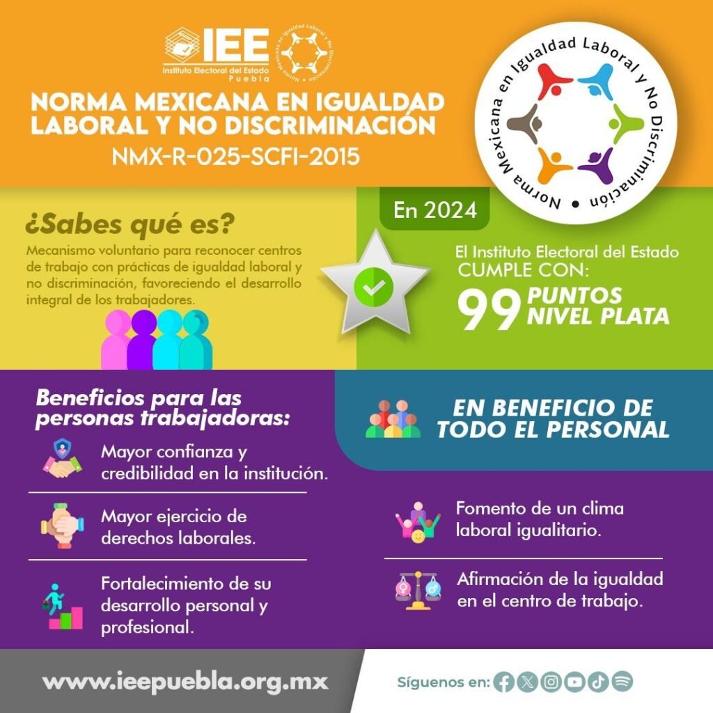 IEE mantiene certificación en Igualdad Laboral y No Discriminación