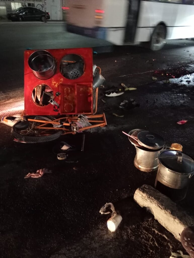 Atropellan a vendedora de tamales en Amozoc