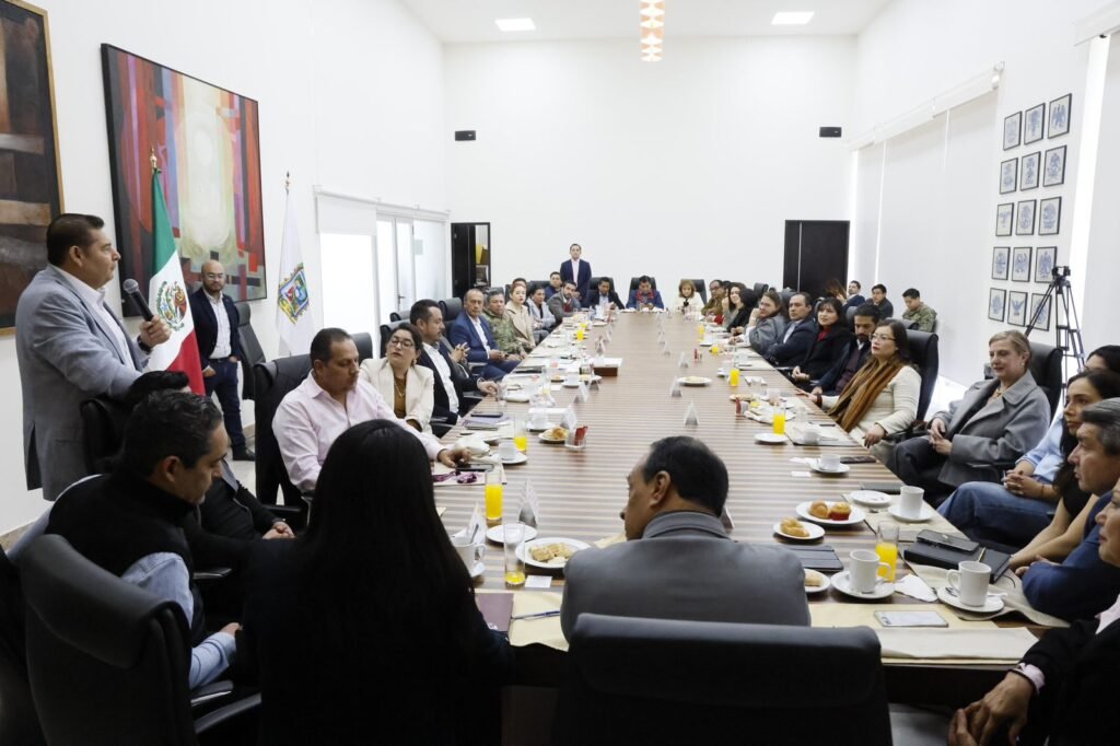 Gobernador Alejandro Armenta Presenta Planes de Desarrollo ante Diputados Federales Poblanos