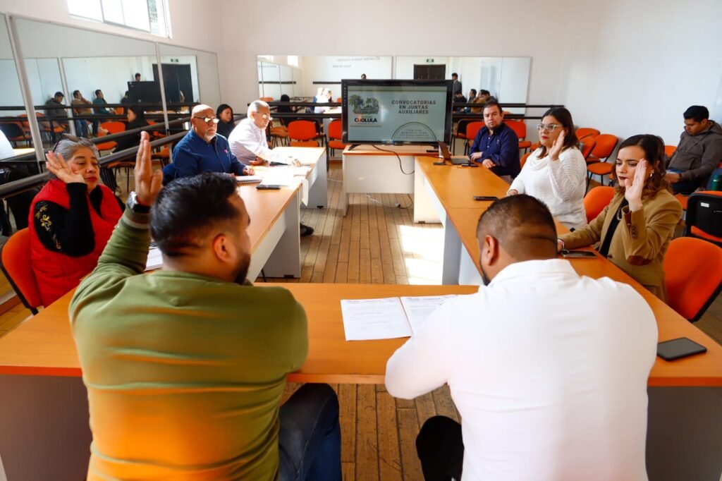 Nombramientos en Comisión Municipal Transitoria de San Pedro Cholula