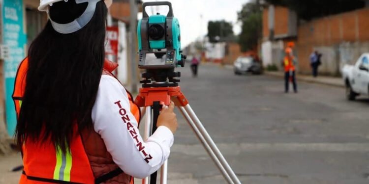 Continúan trabajos en la Calle Ignacio Allende en Tepontla