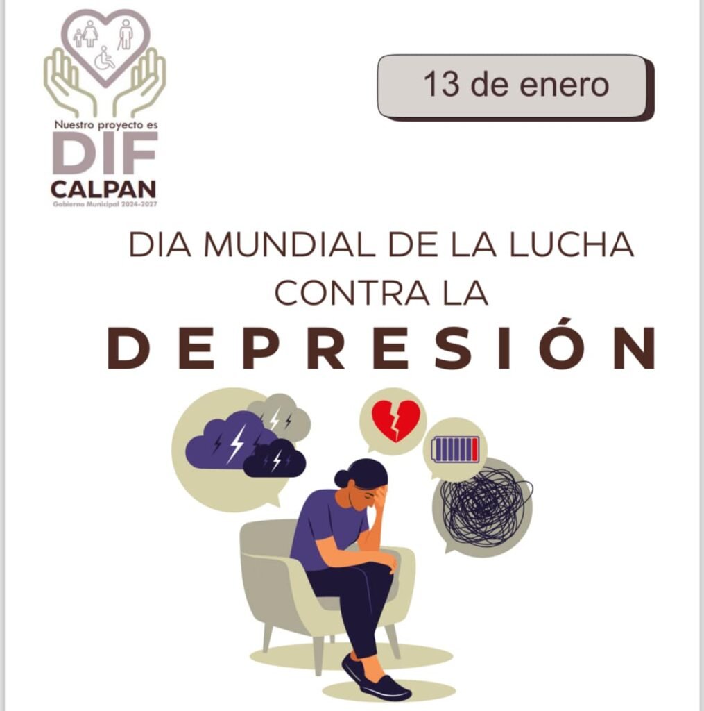 DIF Calpan promueve la sensibilización en el Día Mundial de la Lucha contra la Depresión