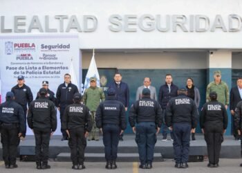 Alejandro Armenta se compromete con la seguridad y dignificación policial en Puebla