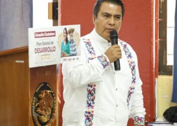 Gobierno de Armenta encabeza el Foro de Consulta para el Plan Estatal de Desarrollo en la región mixteca