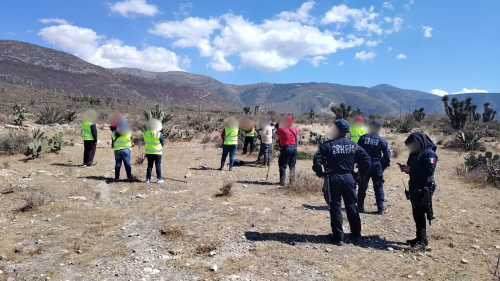 Hallazgo de restos óseos en Tlacotepec