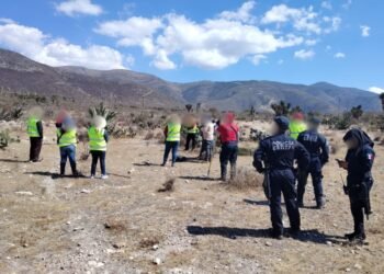 Hallazgo de restos óseos en Tlacotepec