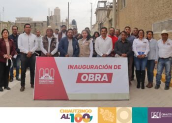 Mejoran infraestructura vial en San Antonio Tlatenco con nueva pavimentación