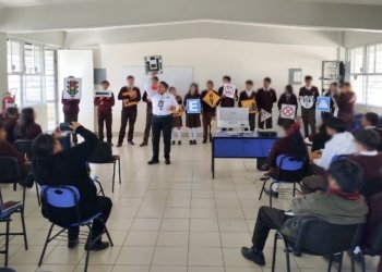 Promueven educación vial en bachilleratos de San Martín Texmelucan