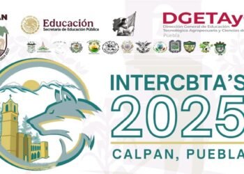 InterCBTAs 2025 en Calpan, Puebla: competencia estatal de bachilleratos tecnológicos.