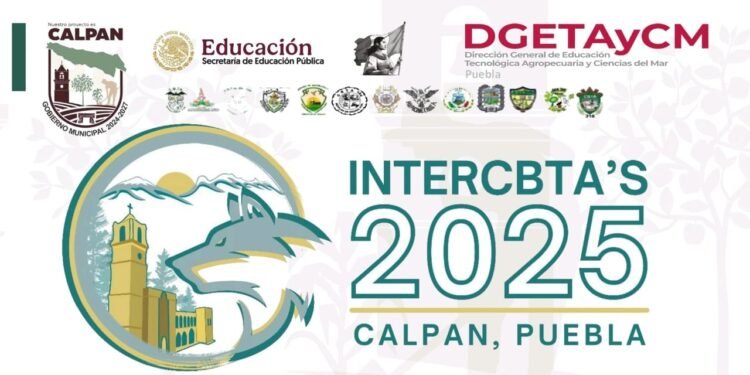 InterCBTAs 2025 en Calpan, Puebla: competencia estatal de bachilleratos tecnológicos.