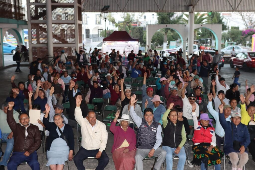 San Nicolás de los Ranchos formaliza Comité de Bienestar