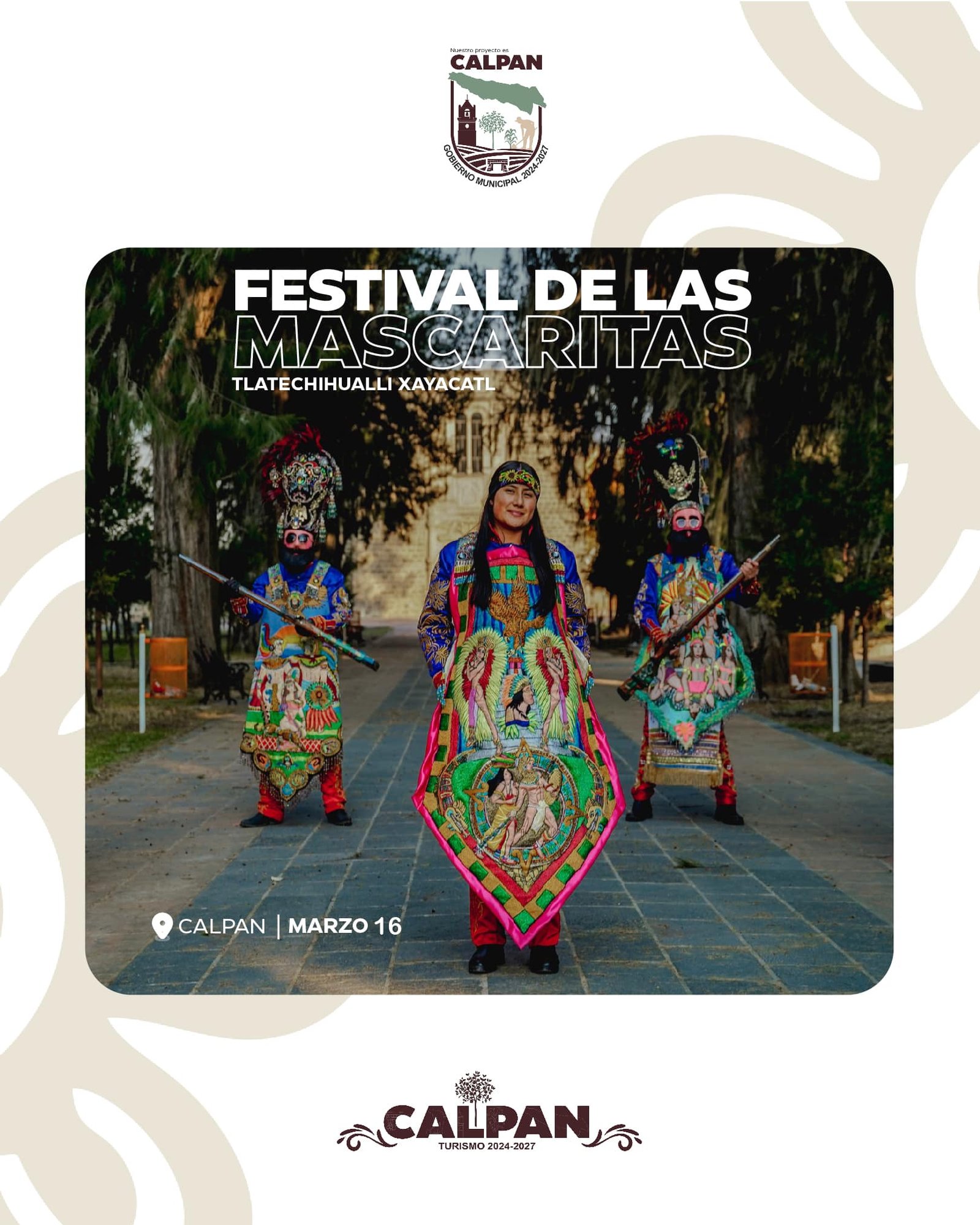 Calpan se prepara para el tradicional Festival de las Mascaritas