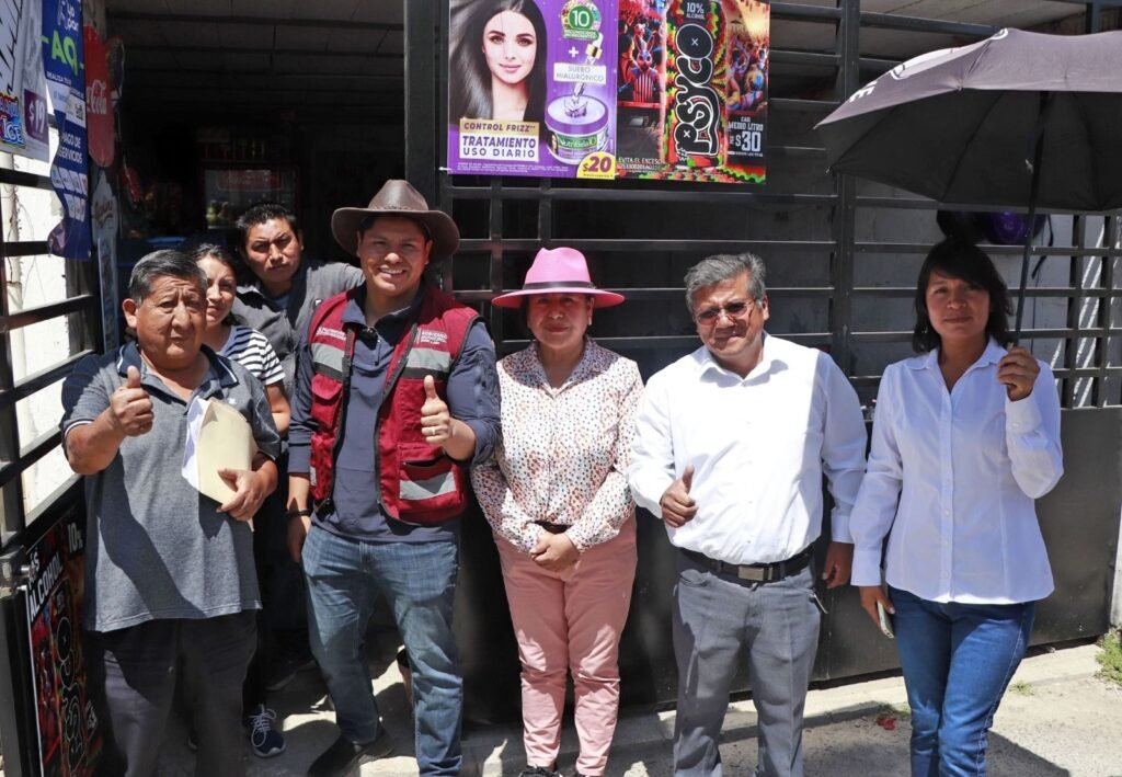 Omar Muñoz recorre San Lorenzo Almecatla