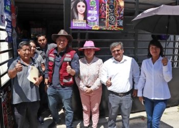 Omar Muñoz recorre San Lorenzo Almecatla