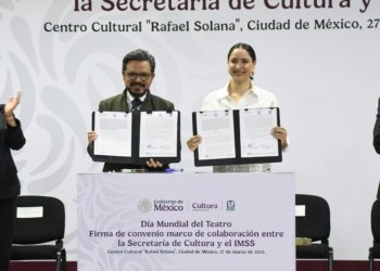 IMSS y Secretaría de Cultura firman convenio para fortalecer el acceso a las artes