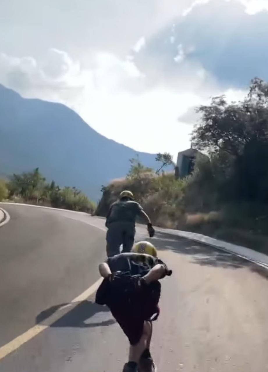 Detención de jóvenes por practicar Downhill en Ocoyucan genera controversia