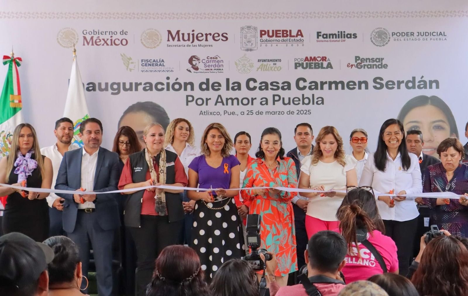 Ariadna Ayala inaugura la Casa Carmen Serdán en Atlixco