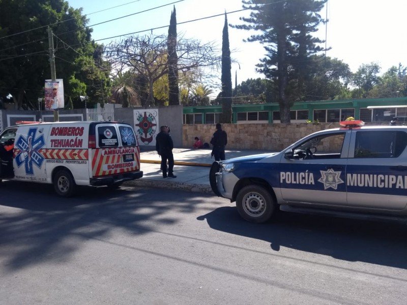 Amenazas de bomba en dos escuelas de Tehuacán movilizan a cuerpos de seguridad