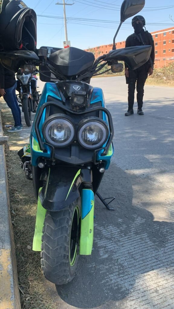Operativo "Motocicleta Segura" localiza vehículo robado en revisión preventiva