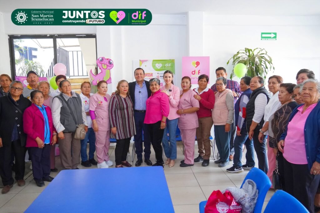 Karla Gonzalez inauguraron el “Taller de cocina para adultos mayores” en Texmelucan
