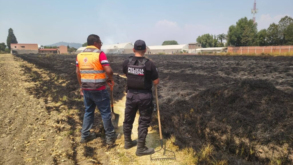 Autoridades llaman a la prevención ante incendios en Juan C. Bonilla