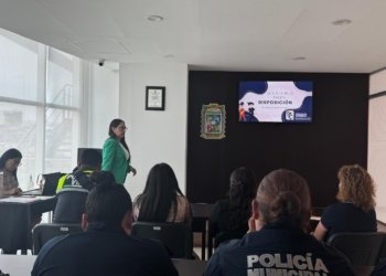 Refuerzan capacitación policial para actuar con certeza jurídica en Cuautlancingo