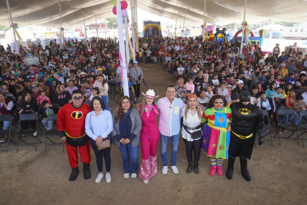 Gran Feria del Día del Niño reúne a familias en Texmelucan