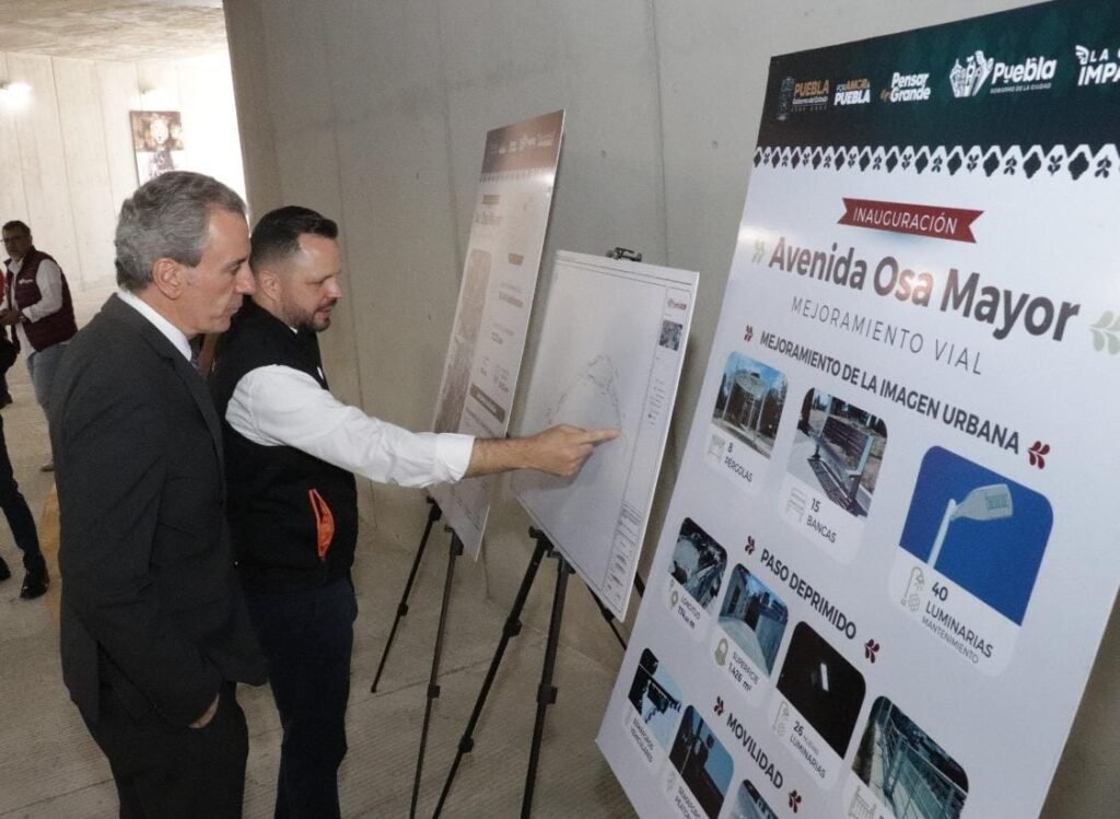 Pepe Chedraui supervisa modernización vial en avenida Osa Mayor