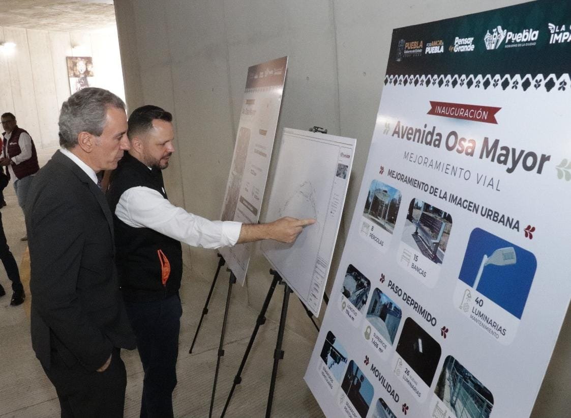 Pepe Chedraui supervisa modernización vial en avenida Osa Mayor