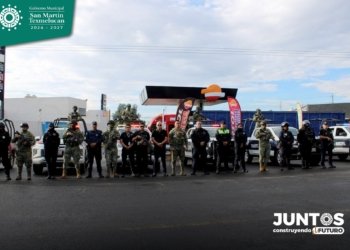 Refuerzan seguridad en el tianguis de Texmelucan con operativos coordinados