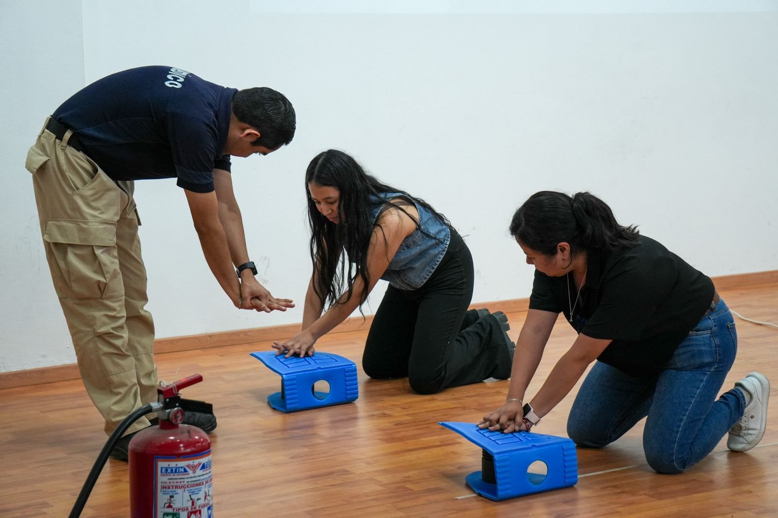 Capacitan a más de 100 funcionarios en Huejotzingo para atender emergencias
