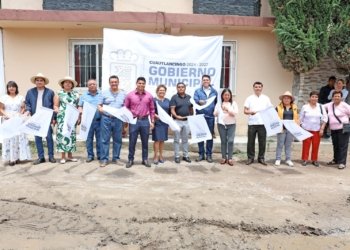 Inicia pavimentación en Sanctorum y Nuevo León: Omar Muñoz continúa maratón de obras en Cuautlancingo