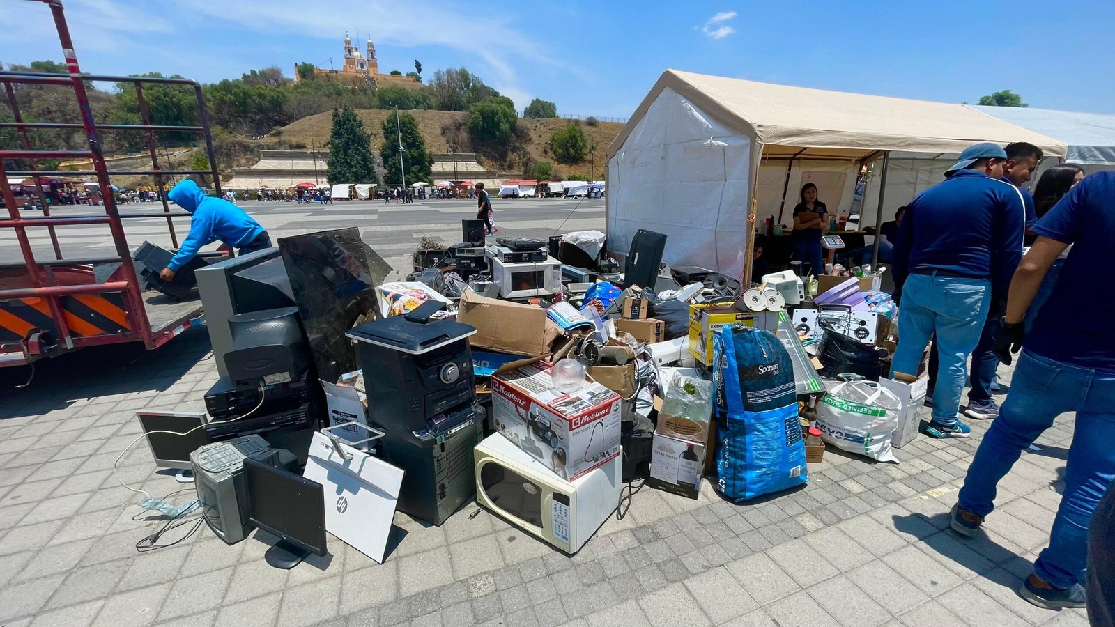 Más de 2 toneladas de residuos reciclables recolectados en EcoCholula