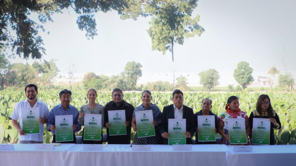 Presentan la 29ª Feria del Nopal en Tlaxcalancingo
