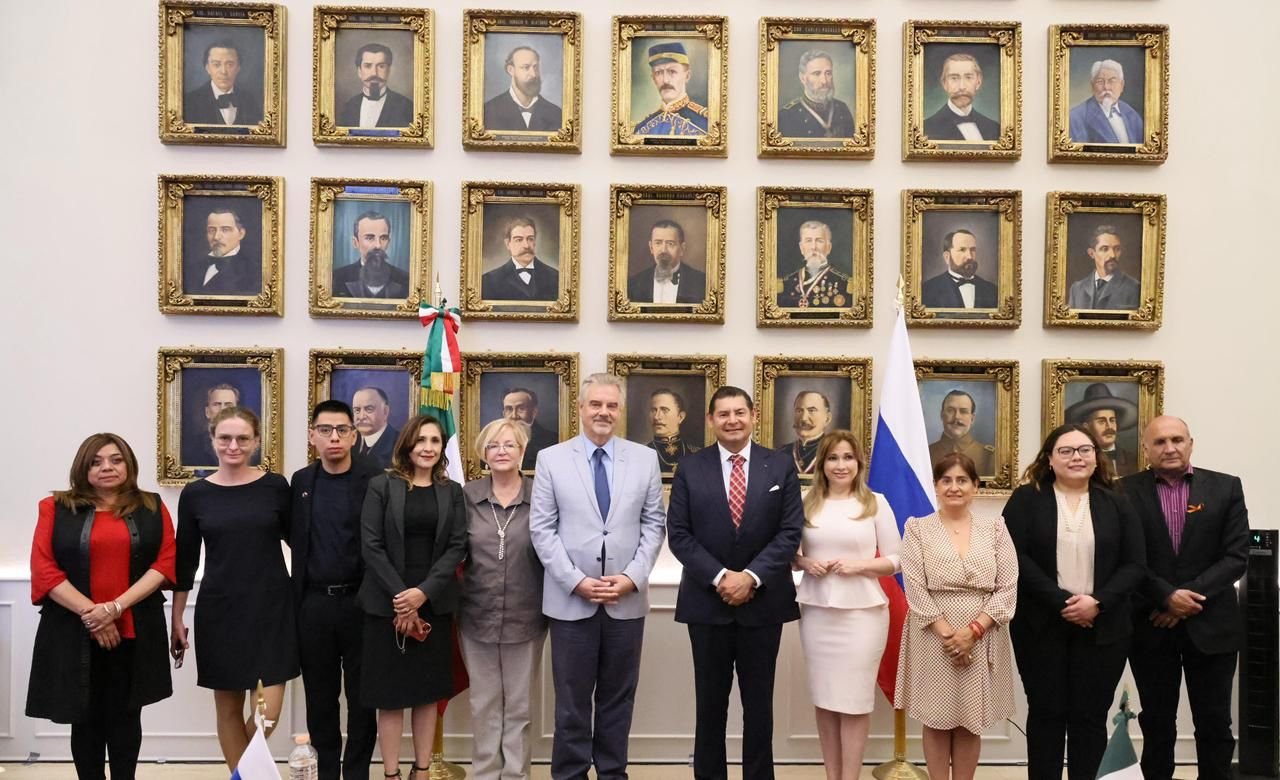 Puebla y Rusia consolidan vínculos de cooperación en ciencia, cultura y tecnología
