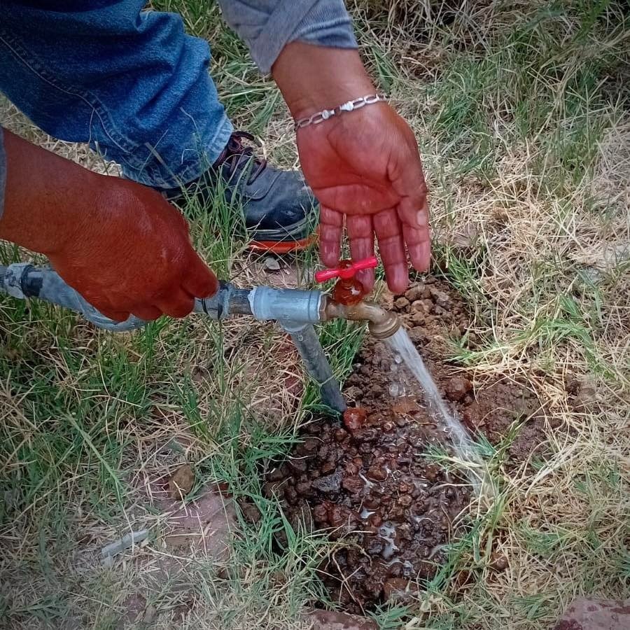 SOSAPACH soluciona fallas en el servicio de agua en más de 200 viviendas de San Pedro Cholula