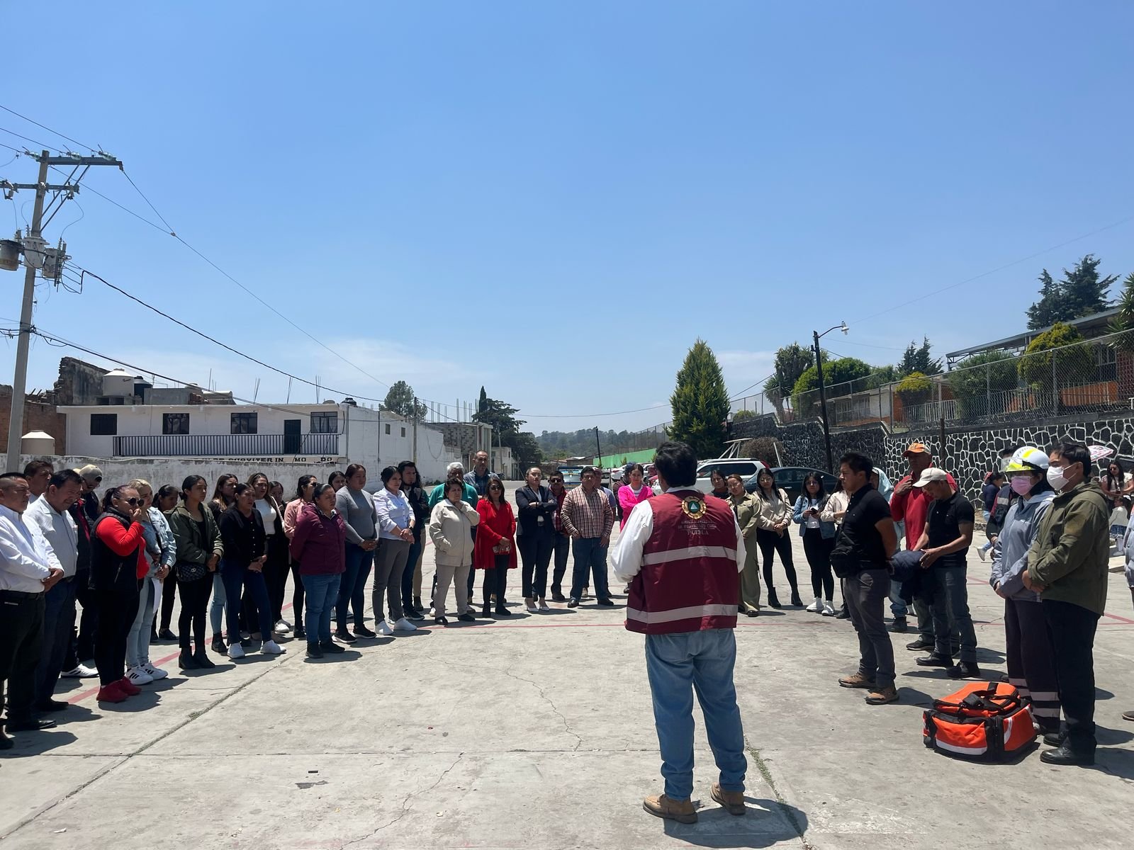 Tlahuapan participa en el Simulacro Nacional 2025